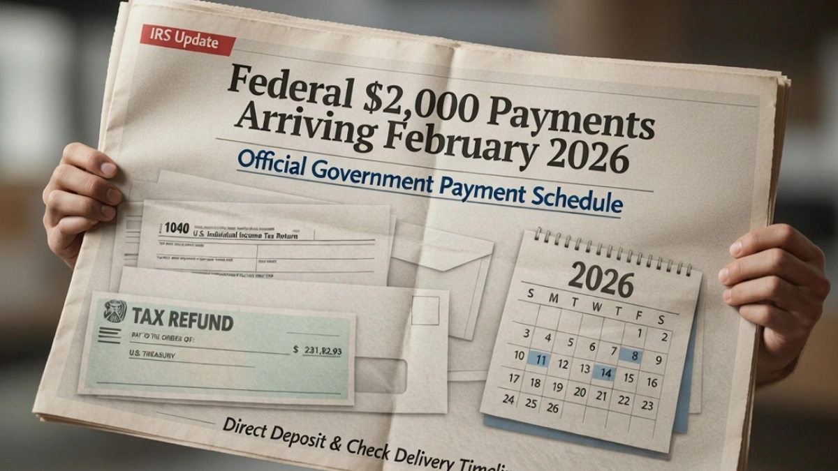 $2,000 federal payment 2026