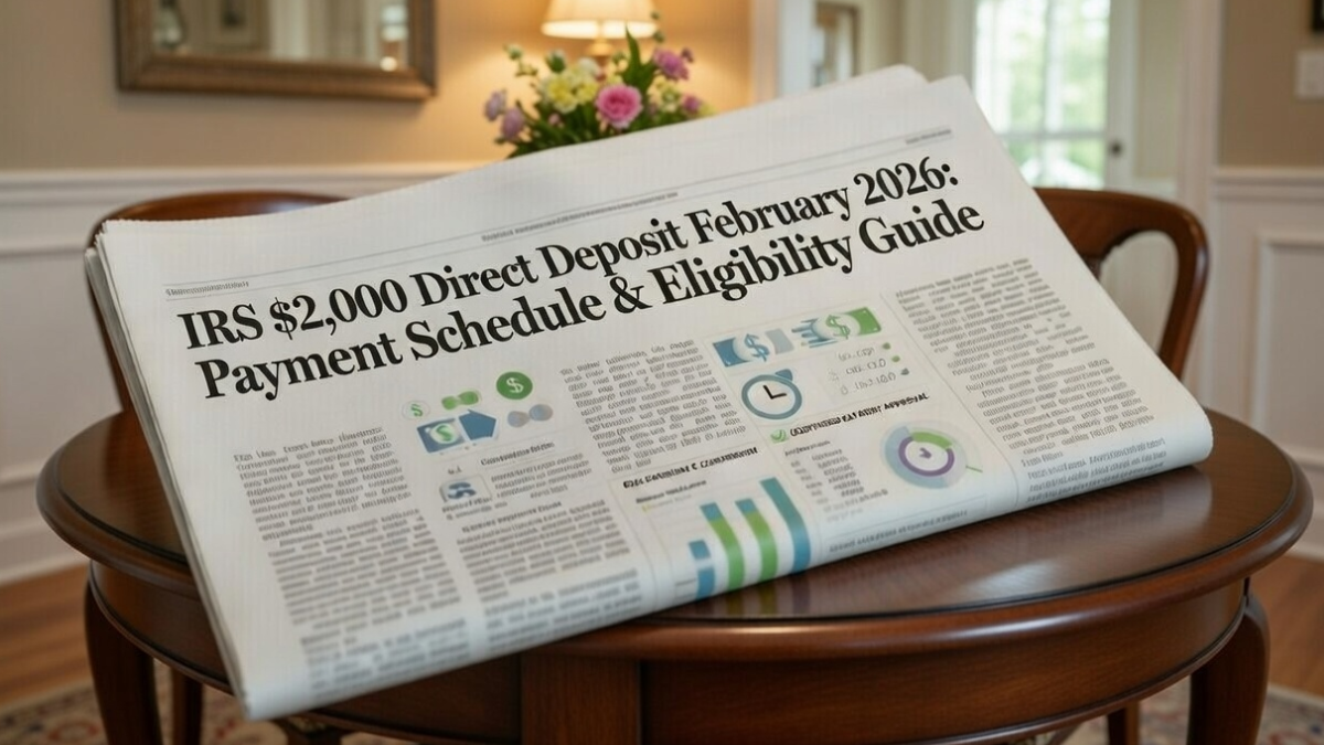 IRS $2000 direct deposit February 2026