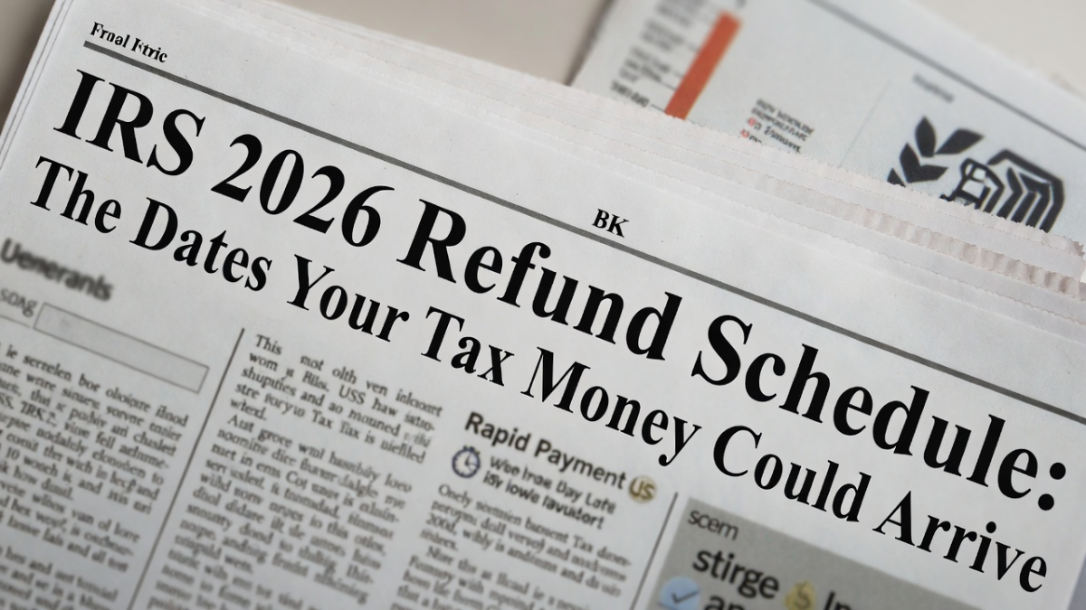 IRS 2026 refund schedule