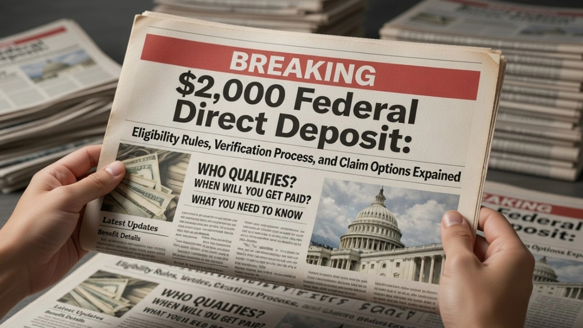 Claim Your $2,000 Federal Payment