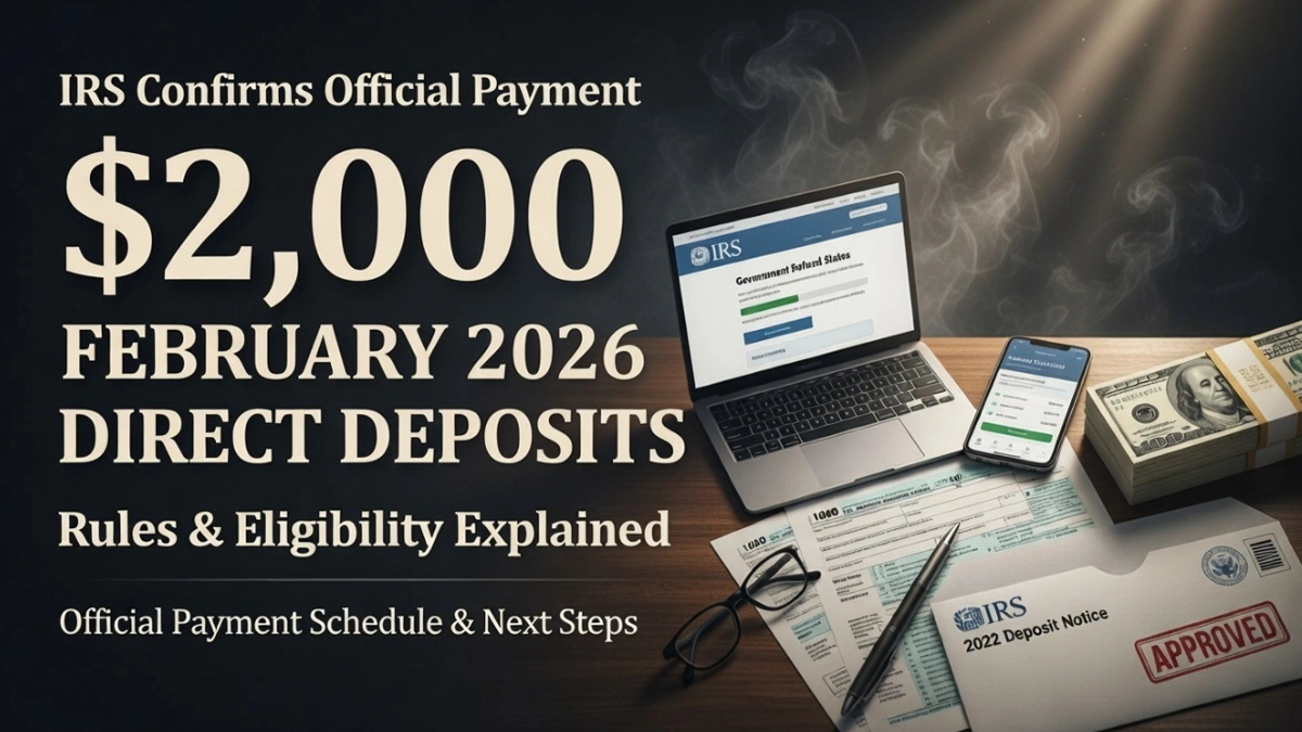 February 2026 IRS payment