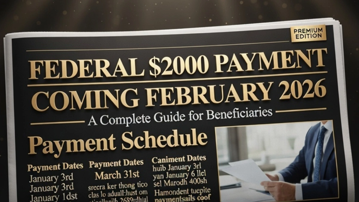 IRS $2000 February 2026