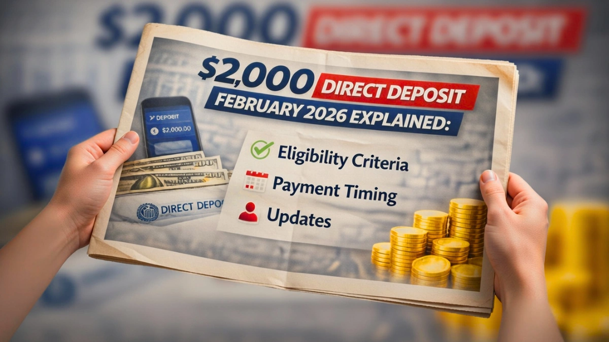 IRS $2,000 Payment February 2026