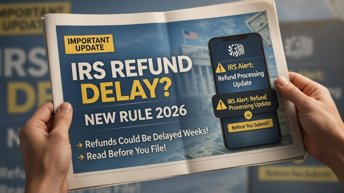 IRS refund delays 2026