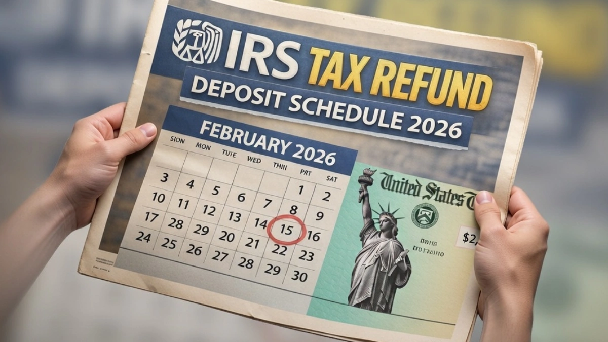 IRS refund schedule 2026