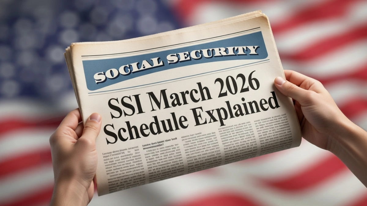 SSI March 2026 schedule